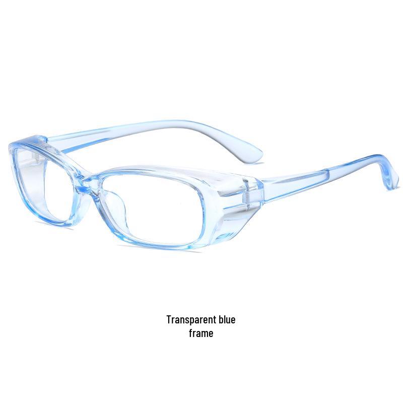 Trendy Jelly Color Anti-Fog & Anti-Splash Goggles – Transparent, Windproof, Sandproof, Anti-Pollen