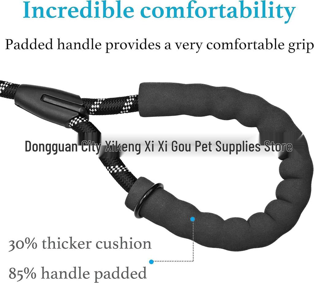 Dual-Head Retractable Luminous Anti-Tangle Dog Leash