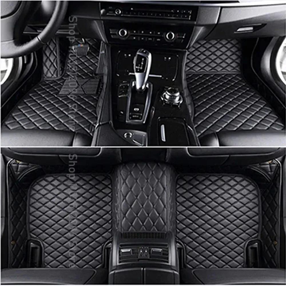 Custom Car Floor Mats For Fiat Palio 2004 2005 2006 wear-resistant  Anti Dirty Leather Protective pad Carpet