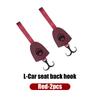 Car Seat Back Hook Car Clip For Citroen C4 C3 C5 C1 C2 C-Elysee Berlingo Picasso Jumpy Cactus Aircross Saxo