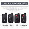 2 3 4 Buttons TPU Car Key Case for Toyota Aqua RAV4 Land Cruiser Camry Prado Corolla Prius Cover Keyless Remote Fob 2013 2014