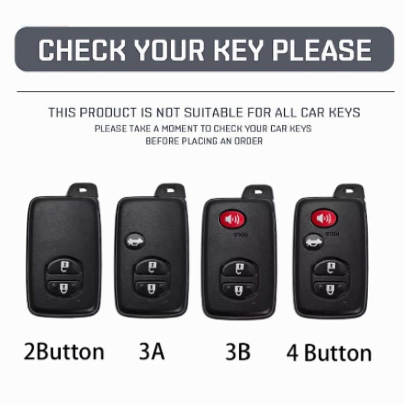 2 3 4 Buttons TPU Car Key Case for Toyota Aqua RAV4 Land Cruiser Camry Prado Corolla Prius Cover Keyless Remote Fob 2013 2014