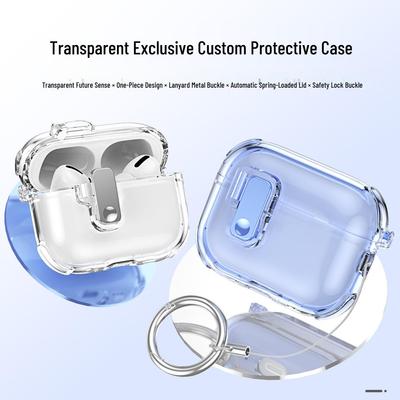 Schutzhülle für AirPods Pro 3/2 & 4 Bluetooth-Kopfhörer mit automatischem Klappdeckel