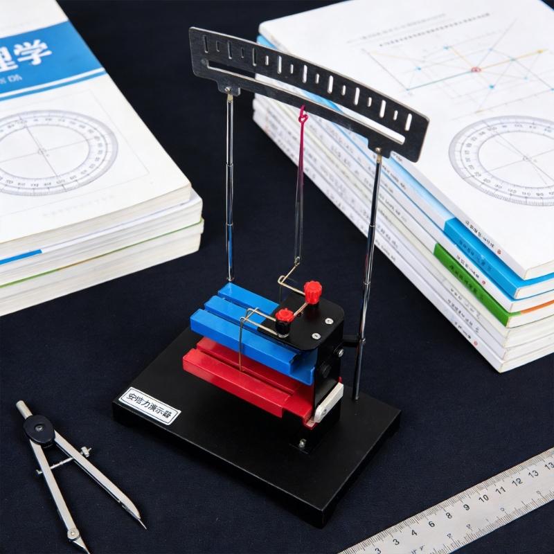 Physics Teaching Device for Demonstrating Force On Electric Current In Magnetic Field for Quick Setups and Longevity