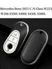 TPU Fashion Car Key Case Cover Shell For Mercedes Benz 2021 C /S Class W223 W206 S350L S400L S450L S500L Protector Accessories