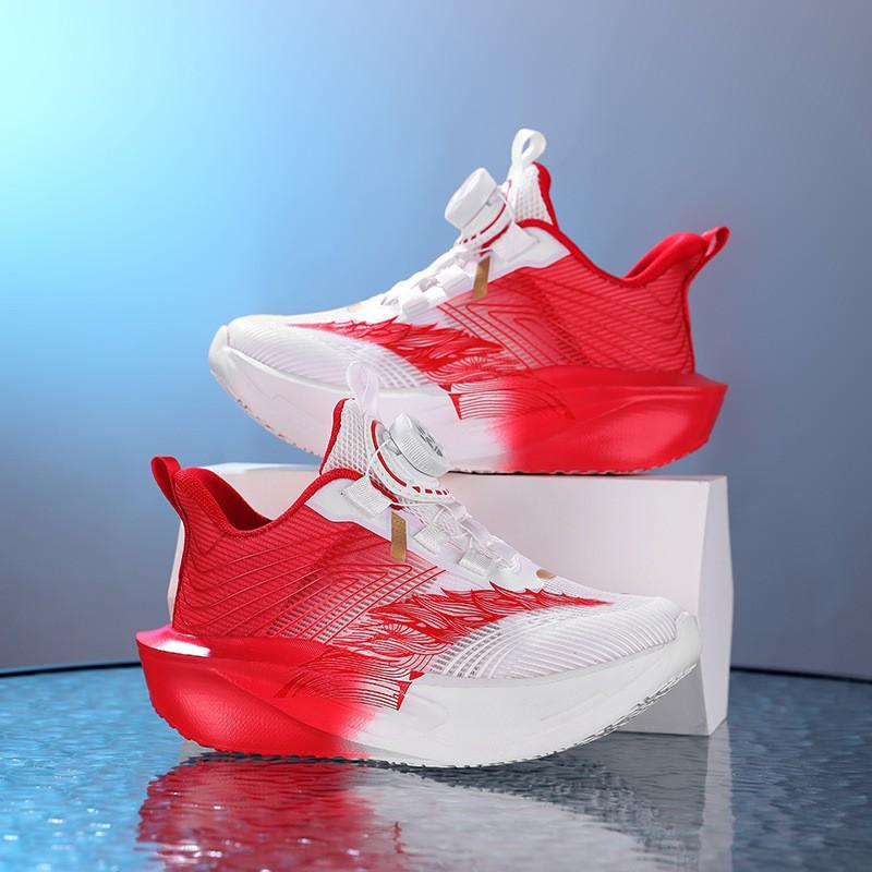 Boys Lightweight Breathable Mesh Running Shoes Outdoor Sports Kids Athletic Sneakers