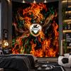 Wall Hanging Tapestry Venezia FC Football Print Cloth for Living Room Bedroom Home Decor