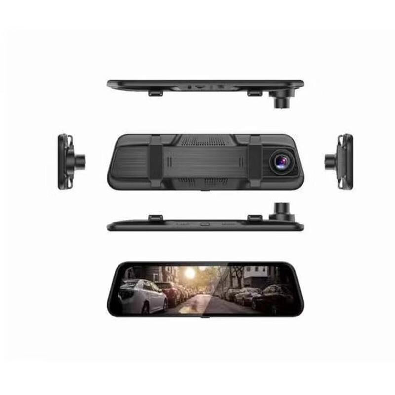 RZ553 Dual-Channel Dash Cam with HD Night Vision and 128GB Card