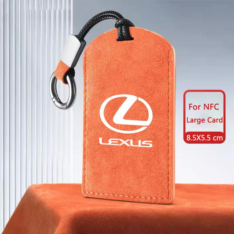 Leather Car NFC Card Smart Remote Key Fob Case Cover Holder Shell for Lexus F Sport ES LM GS IS NX RX LX LS RX300 Accessories