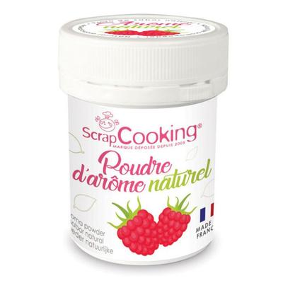 Pot of Natural "raspberry" Flavour Powder 15g