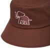 Bbc Earth Animal Embroidery Cotton Bucket Hat  Brown 