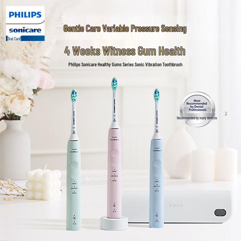 Philips HX3697/25 Gum Care Sonic Electric Toothbrush