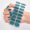 1 Set Gel Nail Strips Full Wrap Stickers Self Adhesive Art Decals Easy Removal Nail Stickers for Strengthening Nails