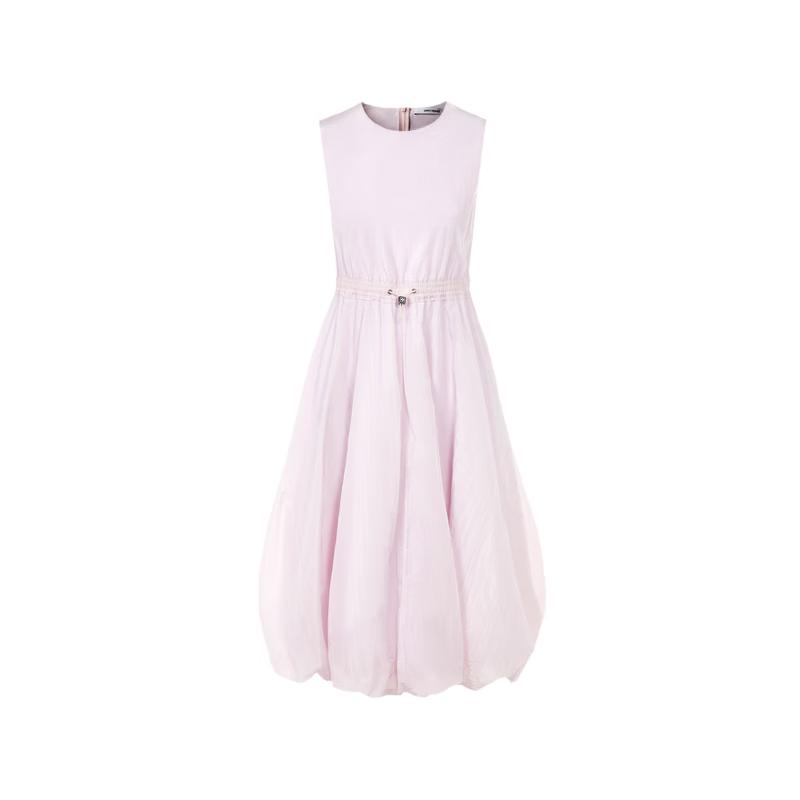 Langzi Round Neck Sleeveless Sunscreen A-Line Maxi Dress XL