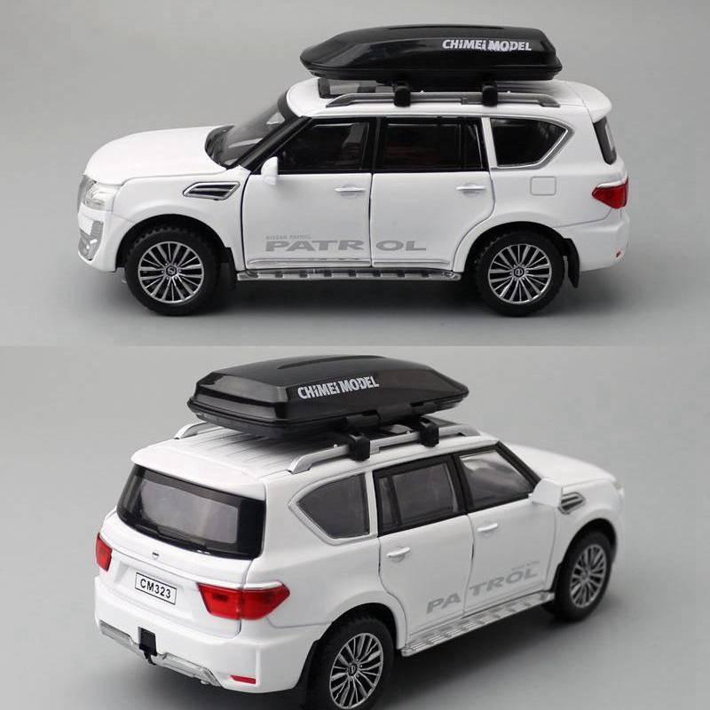 Simulation Patrol Alloy Suv Sedan Model Toy With Sound And Light Function