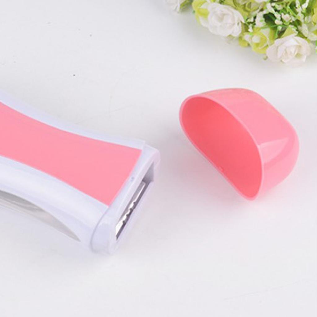 Electric Roll On Wax Heater Portable Hair Removal Depilatory Wax Heater for Sensitive Skin Pink