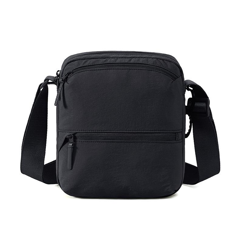 Men's Crossbody Bag Multi-compartment Shoulder Bag Lightweight Commuter Small Square Bag