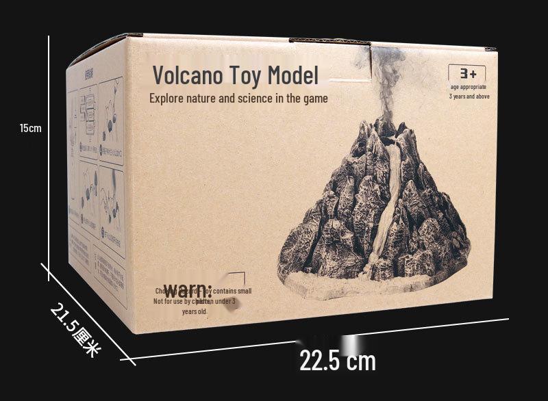 Children's Dinosaur Volcano Eruption Toy Model