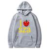 I Love SZA Grand National Tour 2025 Graphic Hoodie Men Women Hip Hop Oversized Sweatshirt Men's Casual Fleece Vintage Hoodies