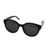 Balenciaga Round Asian Model BB0134SA Made In Italy Women's Sunglasses, 001,