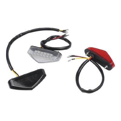 Shockproof Long Lasting Motorcycle Brake Tail Light Low Power LED Technology Universal Fitment For Nighttime Road Safety