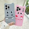 For iPhone 17 Pro Max Silicone Case Cute Funny Hippo Design Shockproof Phone Back Cover