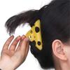 Hollow Hair Clip Y2k Shark Clip Creative Cheese Acetate Hair Claw  Lady/Girls