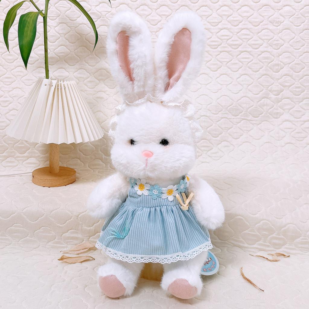 Creative Plush Bunny Toy With Dress For Kids Girls Gift