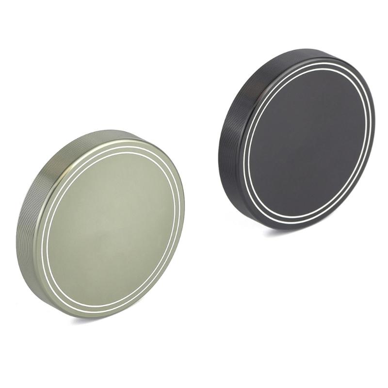 Premium Aluminum Digital Camera Lens Cap Cover Featuring Anodized Finish and Velvet Lining for Photagraphy Accessories