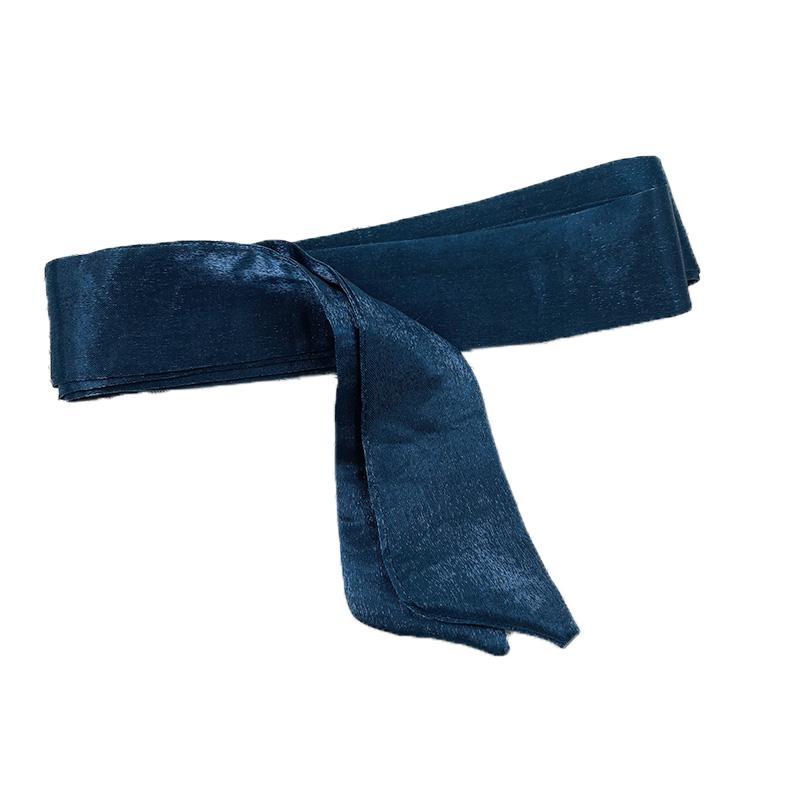 Shimmer Waist Belt Sash Scarf Lace up Ribbon Accessory