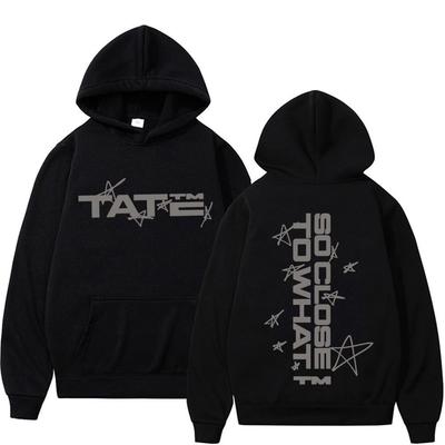 Tate Mcrae Album So Close To What Miss Possessive 2025 Bluza z kapturem na światową trasę koncertową Męskie Damskie Harajuku Hip Hop Oversize Bluzy z kapturem