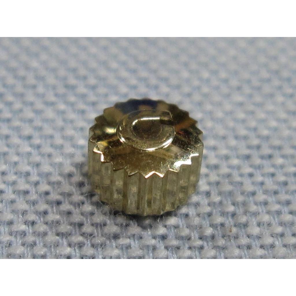 Used Part C 416 506-139 Gold Crown for Chronomaster Etc. Old C Mark