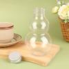 Disposable 500ML Gourd Water Bottles For Milk Tea Coffee Juice Portable Drinking Cup Home Clear Juicing Beverage Drink Bottle