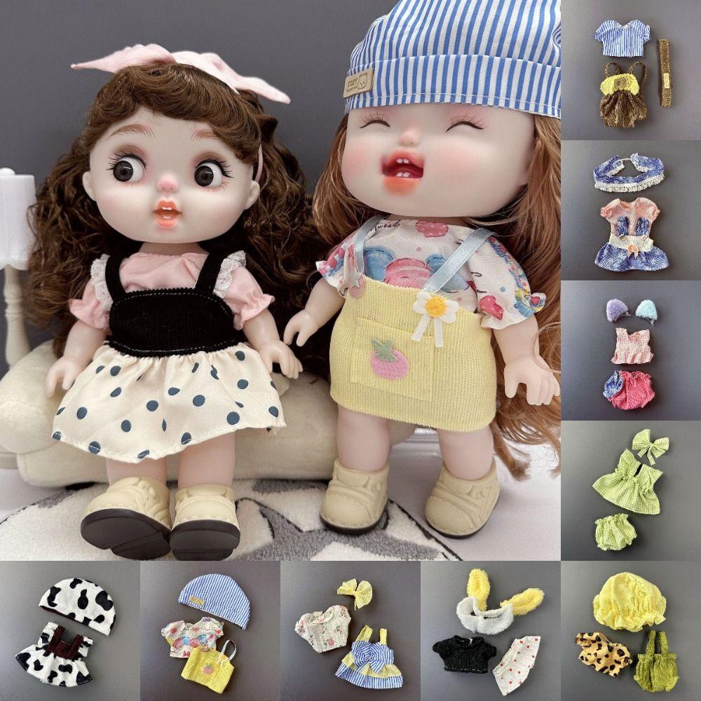 Girl's Toy Gift 28cm Doll Clothes Doll Accessories Doll Changing Clothing (No Dolls and Shoes)