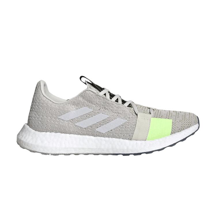 

adidas SenseBoost Go Aluminium Signal Green Unisex Sneakers Grey Core-White EG0962