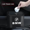 Boîte de Rangement pour Voiture Véhicule Noir ABS Carré Pression Poubelle Pour BMW G01 G02 F22 F23 E46 E93 E39 G26 F01 F02 F06 G32 G20 G29