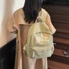 Korean Version of Junior High School Backpack, New Lightweight and High-value College Student Schoolbag, Women's Versatile Casual Simple Backpack