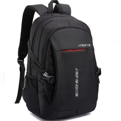 Men's Backpack Large Capacity High School College Versatile Travel Laptop Bag Diverse Zipper
