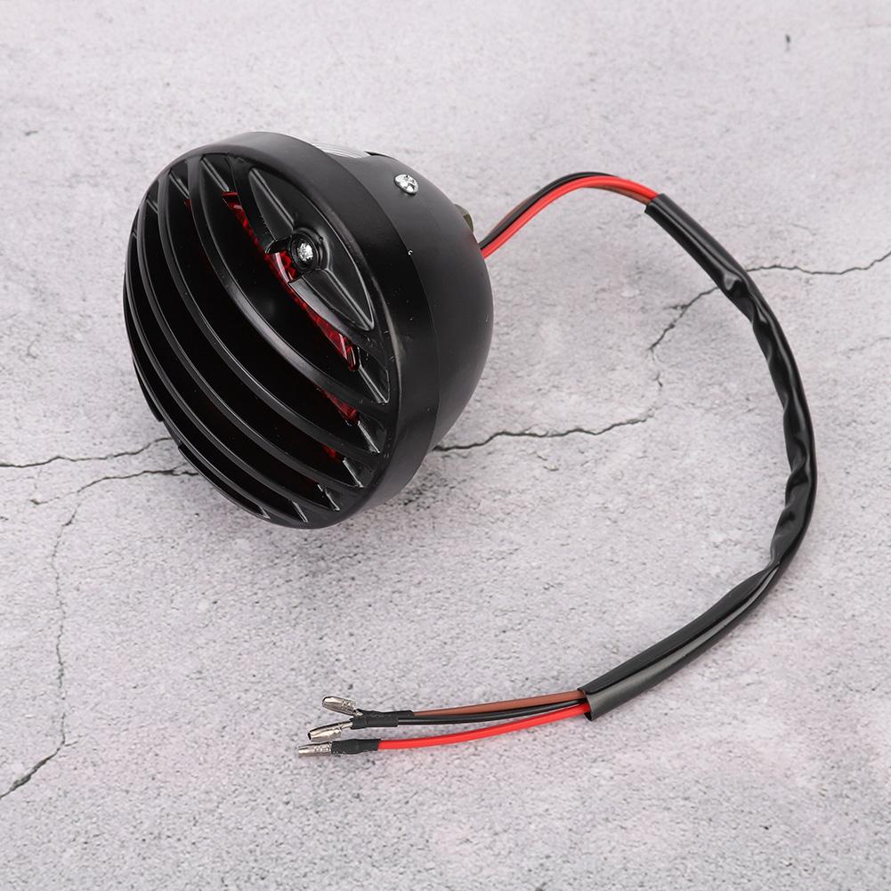 

Задний фонарь мотоцикла в стиле ретро, ​​лампа заднего фонаря, стоп-сигнал