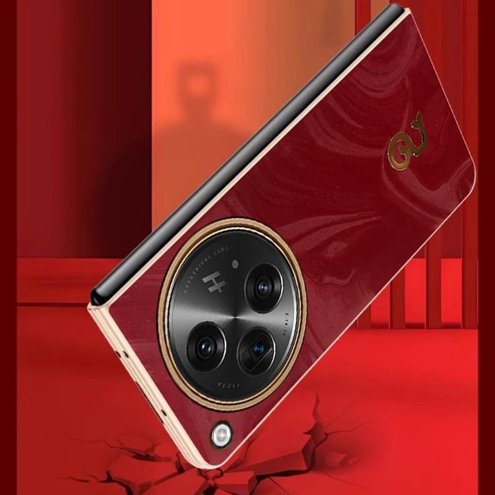 For Oppo Find N3 5G Case PU Leather Hard PC Folding Phone Cover