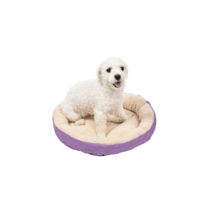 Luxusní měkká sametová teplá postel pro domácího psa kočku Dům s útulným hnízdem Podložka Polštář Bouda
