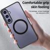 Samsung S25 Ultra Transparent Magnetic Phone Case, A17/S25FE Compatible, Anti-Drop, Skin-Feel Protection