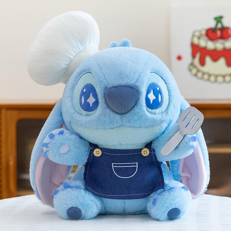Chef Stitch Plush Toy - Cute Birthday Gift 30cm (0.3kg)