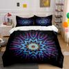 Mandala Tapestry Home Decor Set Soft Comfortable Duvet Cover Bedding Set Included 1*Duvet Cover & 2*Pillowcases, Gift