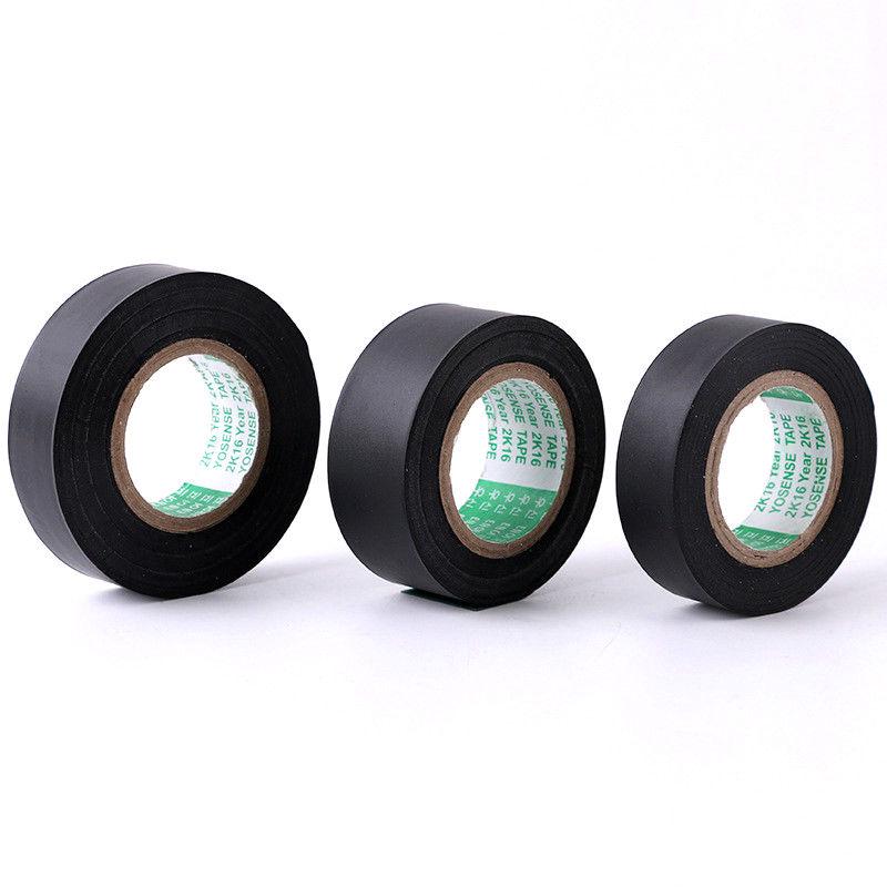 PVC Electrical Wire Insulating Tape Roll Black 20M Length 16mm Wide Black