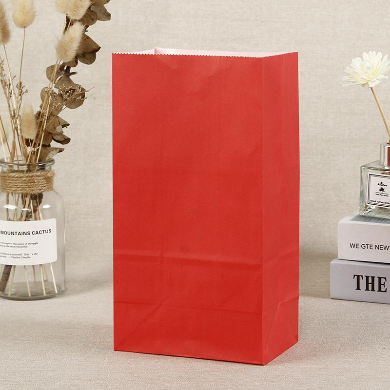 10/20/50pcs Paper Candy Bags Food Packaging Paper Bag Gift Bags Baby Shower Birthday Wedding Party Decoration Paper Craft Bags