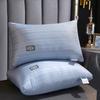 1PCS Solid Color Knitted Wheat Ear Twist Pillow Skin-friendly Knitted Feather Silk Pillow Core High Resilience Durable