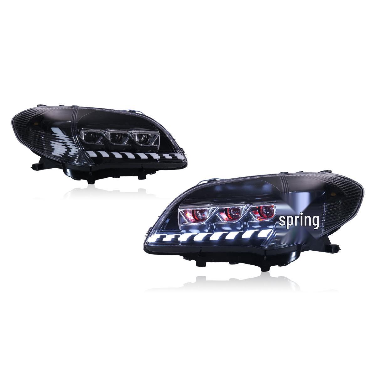

05-07 Toyota Vios LED Projector Headlights with Daytime Running and Flowing Turn Signals