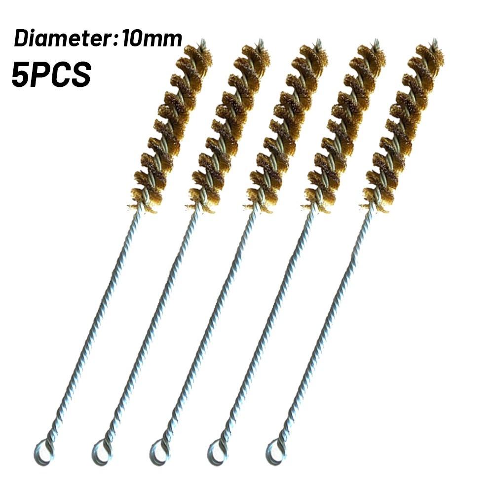 Tube 5pcs Pipe Brushes Wire Cleaner Cleaning Cylinder