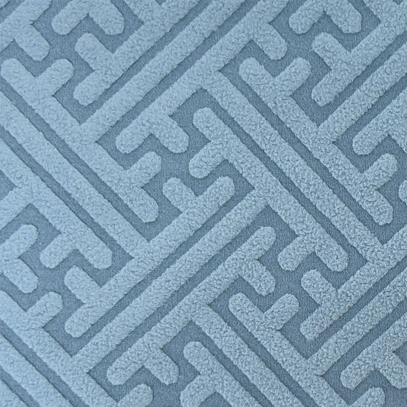 1.7m Wide Jacquard Stretch Knit Fleece Fabric for Chair Covers, Sofa Covers, and Cushion Covers, DIY Crafts